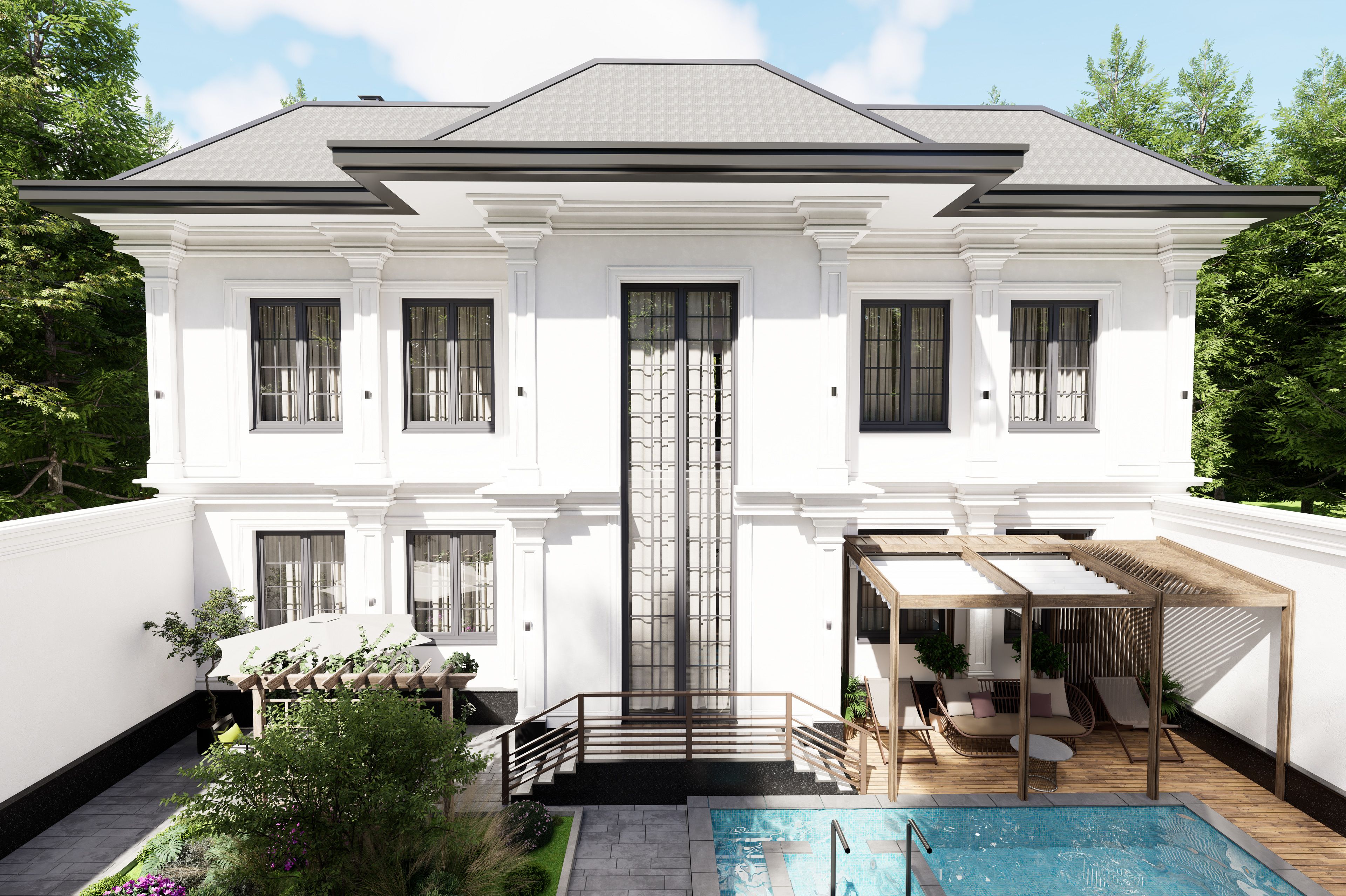 Klassik villa — Eksterer