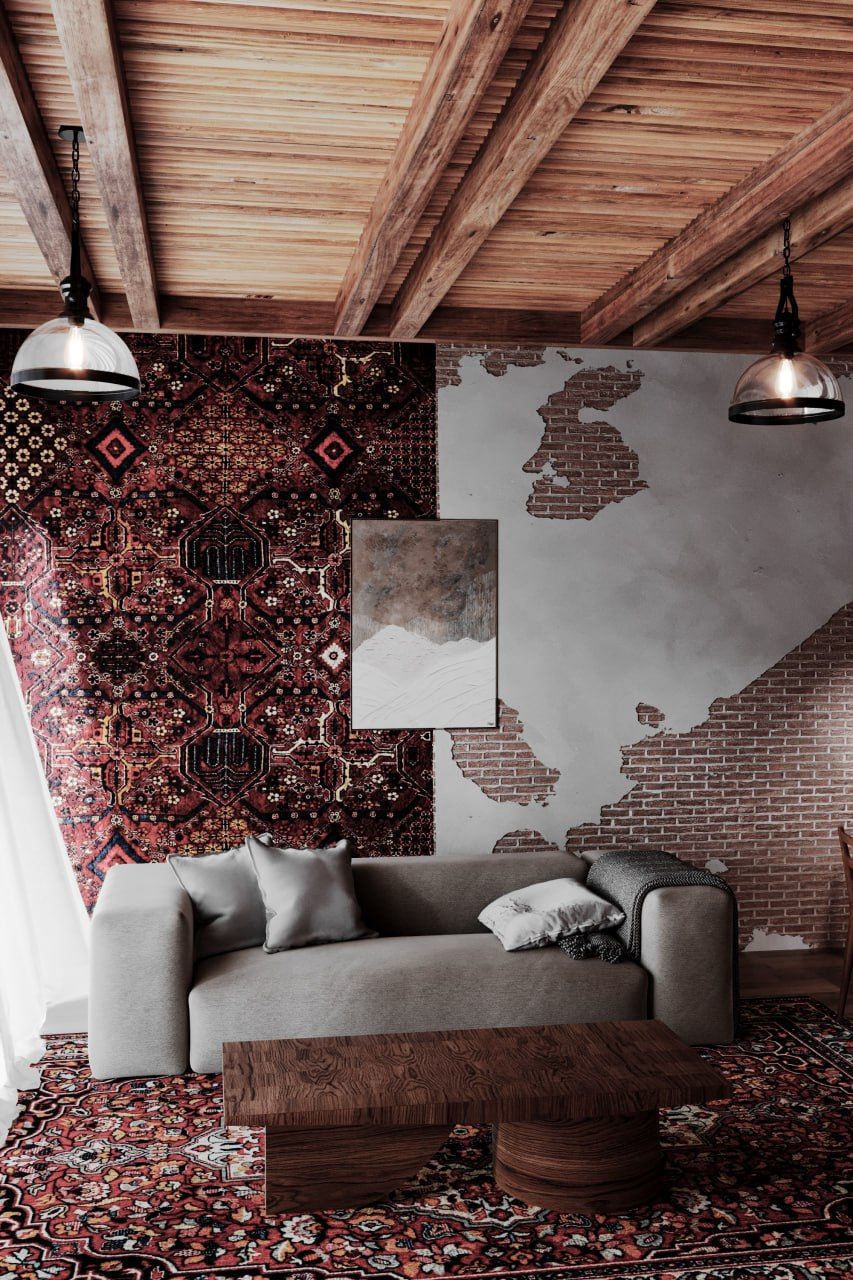 Etno-loft — Interyer